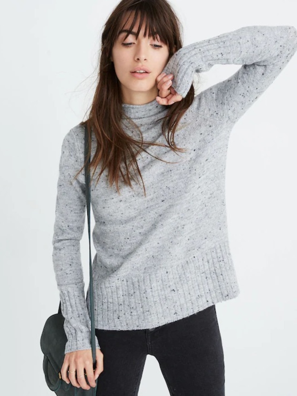 Madewell Donegal Inland Turtleneck Sweater